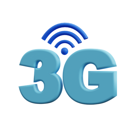 Sinal 3G  3D Icon