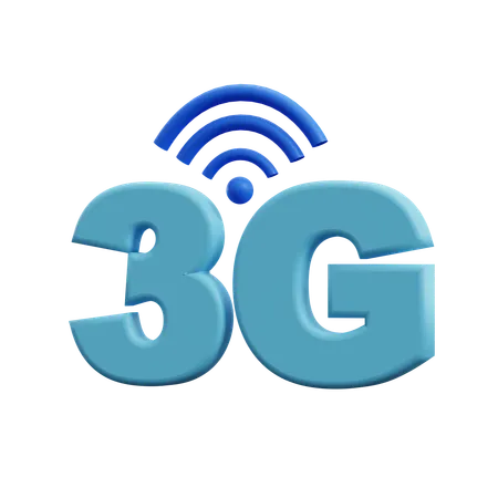 Sinal 3G  3D Icon