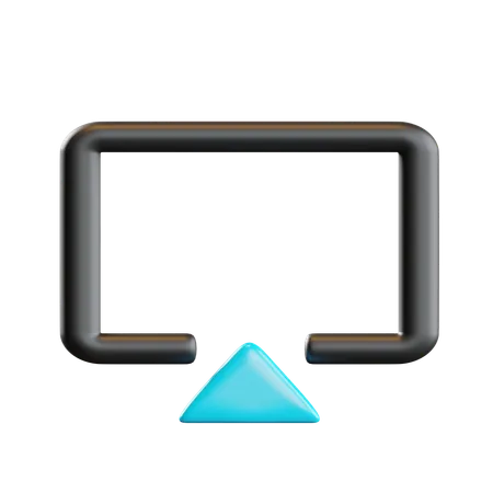 Sinal de airplay  3D Icon