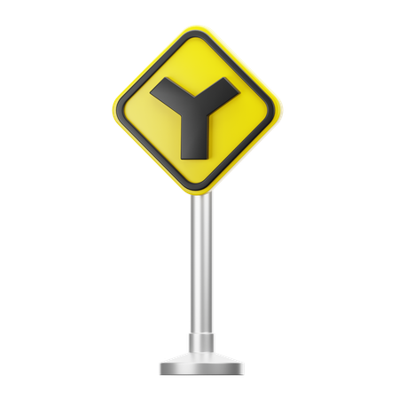 Sinal de junção  3D Icon
