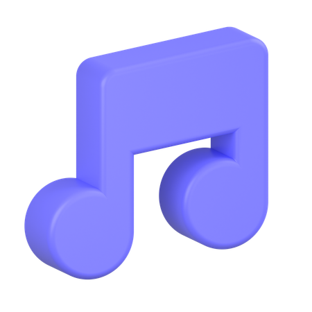 Melodia musical  3D Icon