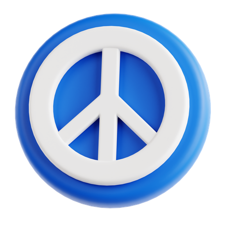 Sinal de paz  3D Icon