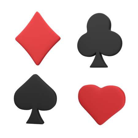 Sinal de pôquer  3D Icon