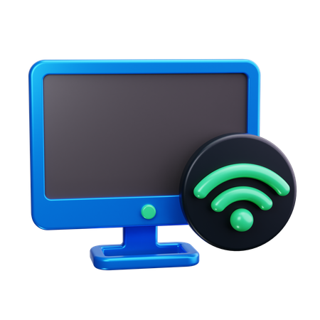 Sinal wi-fi  3D Icon