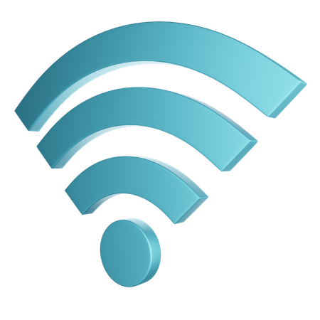 Sinal wi-fi  3D Icon