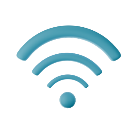 Sinal wi-fi  3D Icon