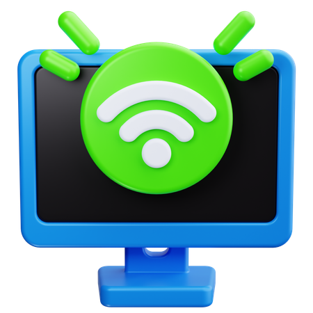 Sinal wi-fi  3D Icon