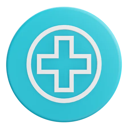 Sinal hospitalar  3D Icon