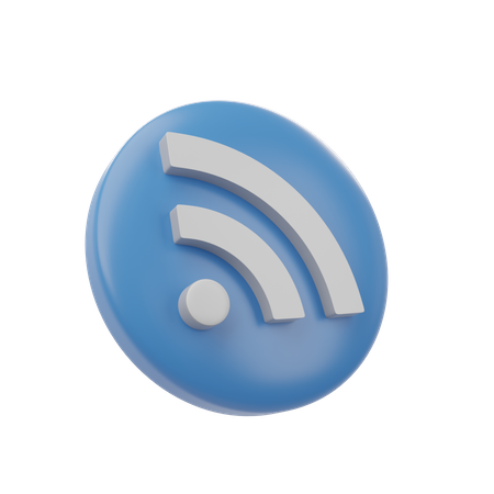 Sinal rss  3D Icon