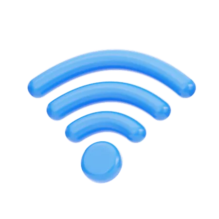 Sinal wi-fi  3D Icon