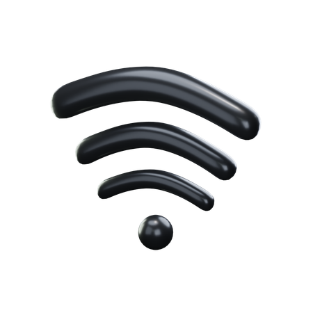 Sinal wi-fi  3D Icon