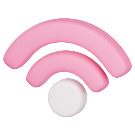 Sinal wi-fi  3D Icon