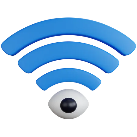 Sinal wi-fi  3D Icon