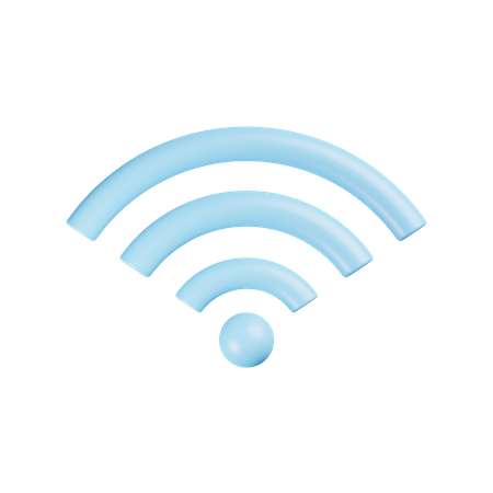 Sinal wi-fi  3D Icon