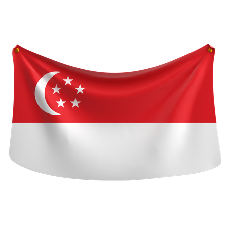 Singapore  3D Icon