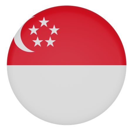 Singapore  3D Icon