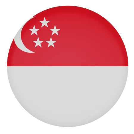 Singapore  3D Icon