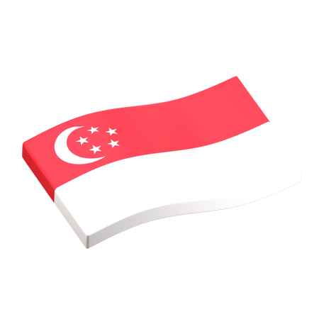 Singapore  3D Icon