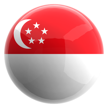 Singapore  3D Icon