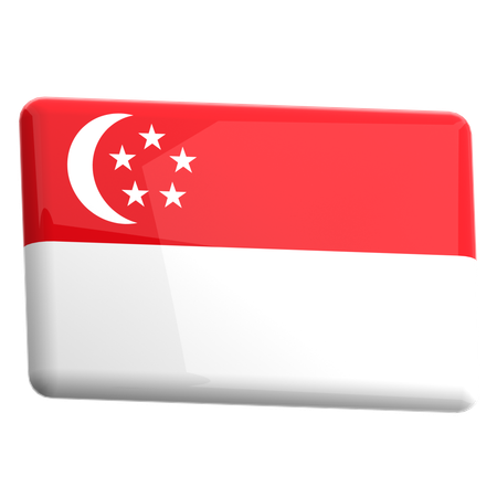 Singapore  3D Icon