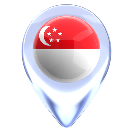 Singapore  3D Icon