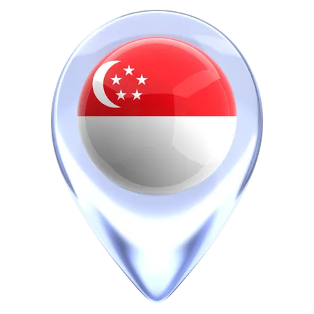 Singapore  3D Icon