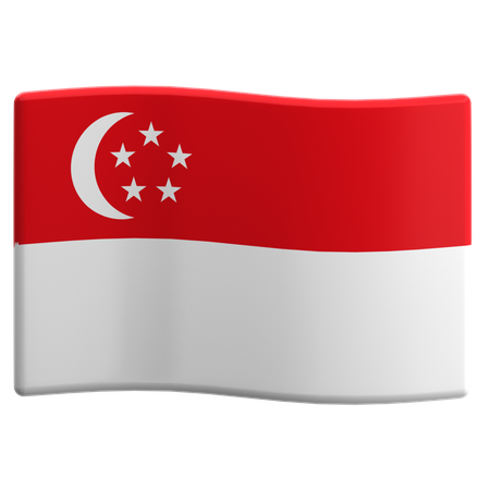 Singapur  3D Icon