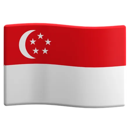 Singapur  3D Icon