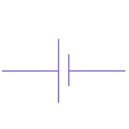 Single Cell Battery  3D Icon