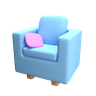 3d for single couch