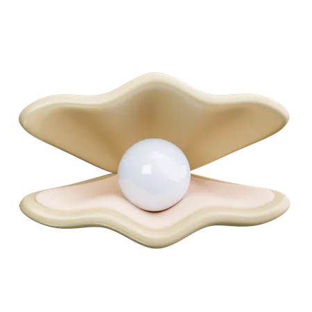 Single Pearl  3D Icon