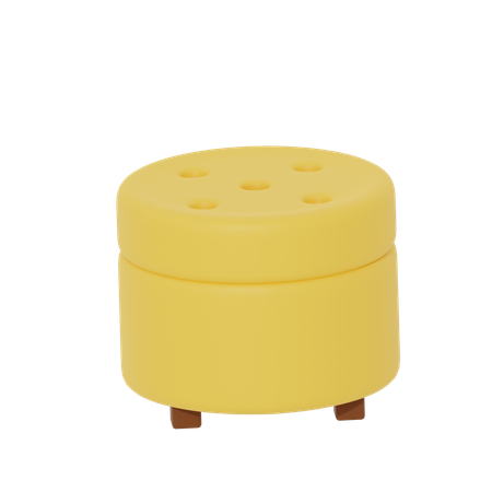 Single Sofa  3D Icon