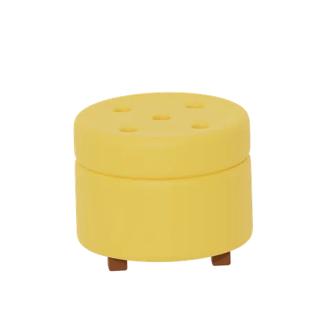 Single Sofa  3D Icon