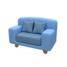 single sofa 3d