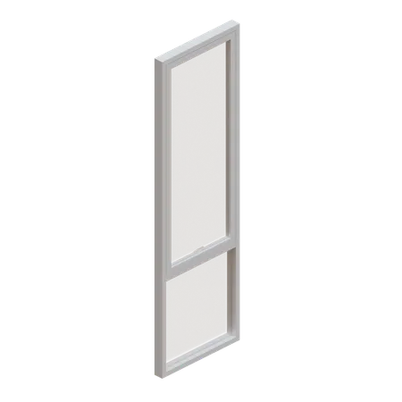 Single Swing Window 3 D Render Design Element 3D Icon