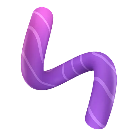 Single Twirl  3D Icon