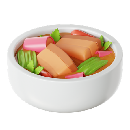 Sinigang  3D Icon