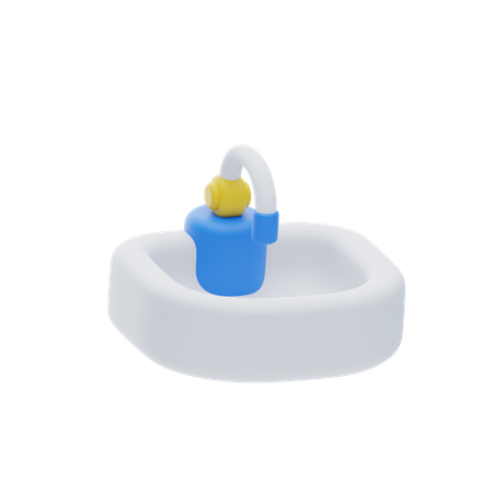 Sink  3D Icon