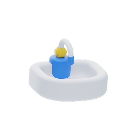 Sink  3D Icon