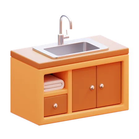 Sink  3D Icon