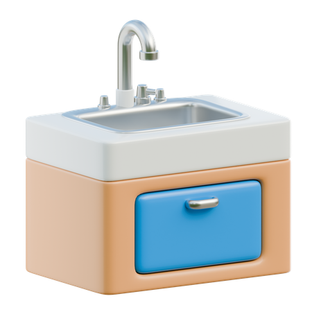 Sink  3D Icon