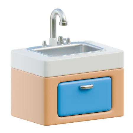 Sink  3D Icon