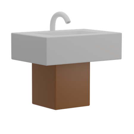 Sink  3D Illustration