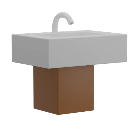 Sink  3D Illustration