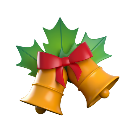 Sinos de natal  3D Icon