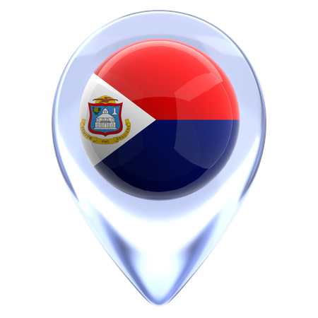 세인트 마틴  3D Icon