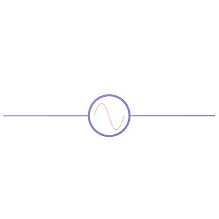 Sinusoidal Generator  3D Icon