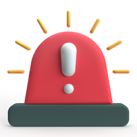 Siren  3D Icon
