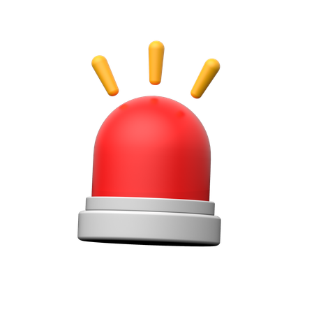 Siren  3D Icon