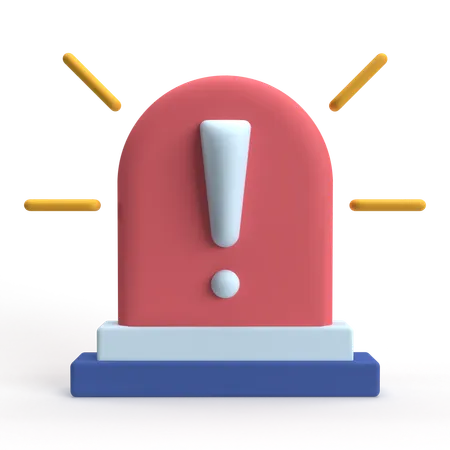 Siren  3D Icon